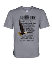 YOU BROUGHT RAYS - BEST GIFT FOR DAUGHTER-IN-LAW V-Neck T-Shirt tile