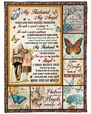 MISS YOU SO MUCH - TO MY HUSBAND IN HEAVEN Large Fleece Blanket - 60" x 80" front
