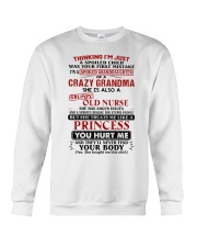 JUST A SPOILED CHILD - BEST GIFT FOR GRANDDAUGHTER Crewneck Sweatshirt tile