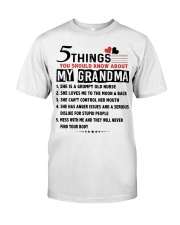 5 THINGS - PERFECT GIFT FOR NURSE Classic T-Shirt tile