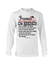 5 THINGS - PERFECT GIFT FOR NURSE Long Sleeve Tee tile
