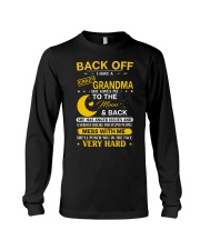BACK OFF I HAVE CRAZY GRANDMA - GIFT FOR GRANDKIDS Long Sleeve Tee tile