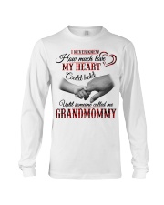 MY HEART - PERFECT GIFT FOR GRANDMOMMY Long Sleeve Tee tile