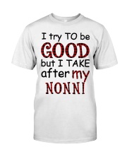 TRY TO BE GOOD - GIFT FOR GRANDKIDS Premium Fit Mens Tee tile