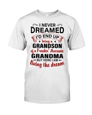 I NEVER DREAMED - PERFECT GIFT FOR GRANDSON Premium Fit Mens Tee tile