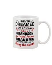 I NEVER DREAMED - PERFECT GIFT FOR GRANDSON Mug tile
