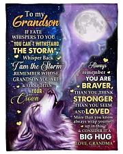 CONSIDER IT A BIG HUG - GREAT GIFT FOR GRANDSON Small Fleece Blanket - 30" x 40" front
