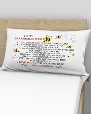 YOU MEAN TO ME - BEST GIFT FOR GRANDDAUGHTER Rectangular Pillowcase aos-pillow-rectangular-front-lifestyle-02