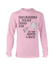 Moon And Back - Perfect Gift For Grandma Long Sleeve Tee tile
