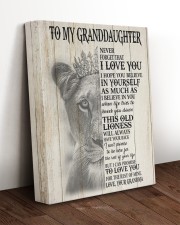 I LOVE YOU - AMAZING GIFT FOR GRANDDAUGHTER 11x14 Gallery Wrapped Canvas Prints aos-canvas-pgw-11x14-lifestyle-front-17