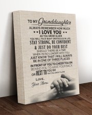 JUST DO YOUR BEST - GREAT GIFT FOR GRANDDAUGHTER 11x14 Gallery Wrapped Canvas Prints aos-canvas-pgw-11x14-lifestyle-front-17