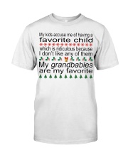 My Grandbabies Are My Favorite - Perfect Gift For Grandma Premium Fit Mens Tee tile