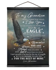 SOAR LIKE AN EAGLE - GRANDMA TO GRANDSON Hanging Canvas tile
