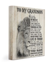 ONE THING IN LIFE - AMAZING GIFT FOR GRANDSON 11x14 Gallery Wrapped Canvas Prints front
