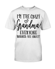 I'M THE CRAZY GRANDMA - PERFECT GIFT FOR GRANDMA Premium Fit Mens Tee tile