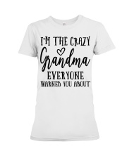I'M THE CRAZY GRANDMA - PERFECT GIFT FOR GRANDMA Premium Fit Ladies Tee tile