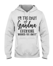 I'M THE CRAZY GRANDMA - PERFECT GIFT FOR GRANDMA Hooded Sweatshirt tile
