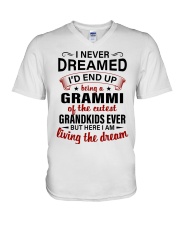 THE CUTEST GRANDKIDS - PERFECT GIFT FOR GRAMMI V-Neck T-Shirt tile