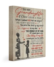 MY LITTLE GIRL - SPECIAL GIFT FOR GRANDDAUGHTER 11x14 Gallery Wrapped Canvas Prints front