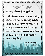 CONSIDER THIS A BIG HUG - NANNY TO GRANDDAUGHTER Fleece Blanket tile
