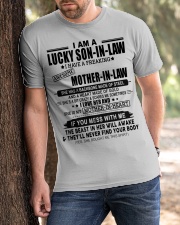 A HEART MADE OF GOLD - LOVELY GIFT FOR SON-IN-LAW Classic T-Shirt apparel-classic-tshirt-lifestyle-front-51