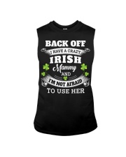 I HAVE A CRAZY IRISH MAMMY Sleeveless Tee tile