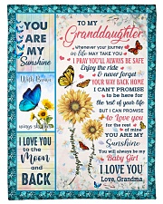 YOU ARE MY SUNSHINE - BEST GIFT FOR GRANDDAUGHTER Small Fleece Blanket - 30" x 40" front