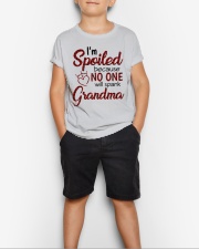 I'm Spoiled Because No One Will Spank Grandma Youth T-Shirt lifestyle-youth-tshirt-front-1