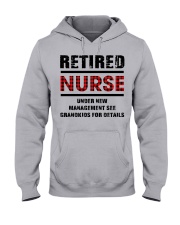 RETIRED NURSE - BEST GIFT FOR NURSE Hooded Sweatshirt tile