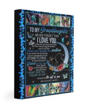 I LOVE YOU - GREAT GIFT FOR GRANDDAUGHTER 11x14 Gallery Wrapped Canvas Prints front