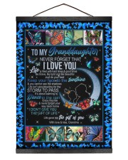 I LOVE YOU - GREAT GIFT FOR GRANDDAUGHTER Hanging Canvas tile