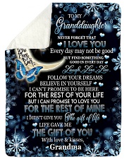 Follow Your Dreams - Amazing Gift For Granddaughter Sherpa Fleece Blanket tile