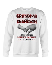 BEST FREAKING PARTNER IN CRIME - GIFT FOR GRANDMA Crewneck Sweatshirt tile
