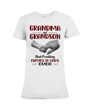 BEST FREAKING PARTNER IN CRIME - GIFT FOR GRANDMA Premium Fit Ladies Tee tile