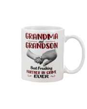 BEST FREAKING PARTNER IN CRIME - GIFT FOR GRANDMA Mug tile