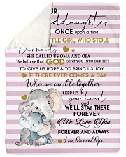 WE LOVE YOU - LOVELY GIFT FOR GRANDDAUGHTER Sherpa Fleece Blanket tile