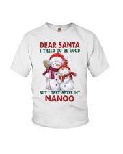 I Take After My Nanoo - Best Gift For Grandchild Youth T-Shirt front