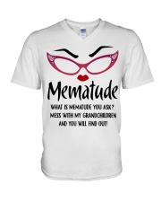AMAZING GIFT FOR MEMATUDE V-Neck T-Shirt tile