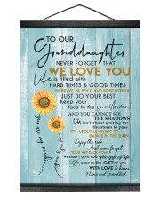 JUST DO YOUR BEST - GREAT GIFT FOR GRANDDAUGHTER Hanging Canvas tile