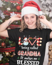 LOVE BEING CALLED GRANDMA - PERFECT GIFT FOR GRANDMA Classic T-Shirt custom-t-shirts-classic-lifestyle-front-331