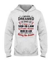 LIVING THE DREAM - LOVELY GIFT FOR SON-IN-LAW Hooded Sweatshirt tile