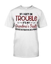TREATS ME LIKE A PRINCE - BEST GIFT FOR GRANDCHILD Classic T-Shirt tile