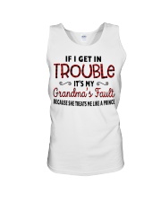 TREATS ME LIKE A PRINCE - BEST GIFT FOR GRANDCHILD Unisex Tank tile
