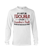 TREATS ME LIKE A PRINCE - BEST GIFT FOR GRANDCHILD Long Sleeve Tee tile