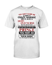 YOU CAN'T SCARE ME - PERFECT GIFT FOR NANNIE Classic T-Shirt tile