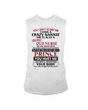 YOU CAN'T SCARE ME - PERFECT GIFT FOR NANNIE Sleeveless Tee tile