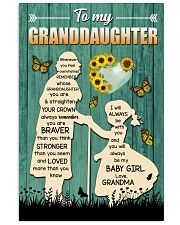MY BABY GIRL - BEST GIFT FOR GRANDDAUGHTER 11x17 Poster front