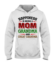 HAPPINESS IS BEING A MOM GRANDMA - PERFECT GIFT FOR GRANDMA Hooded Sweatshirt tile