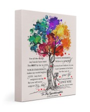 YOUR EXISTENCE - TO GRANDDAUGHTER FROM GRANDMA 11x14 Gallery Wrapped Canvas Prints front