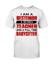 A RETIRED TEACHER - MEANINGFUL GIFT FOR GRANDMA Classic T-Shirt tile